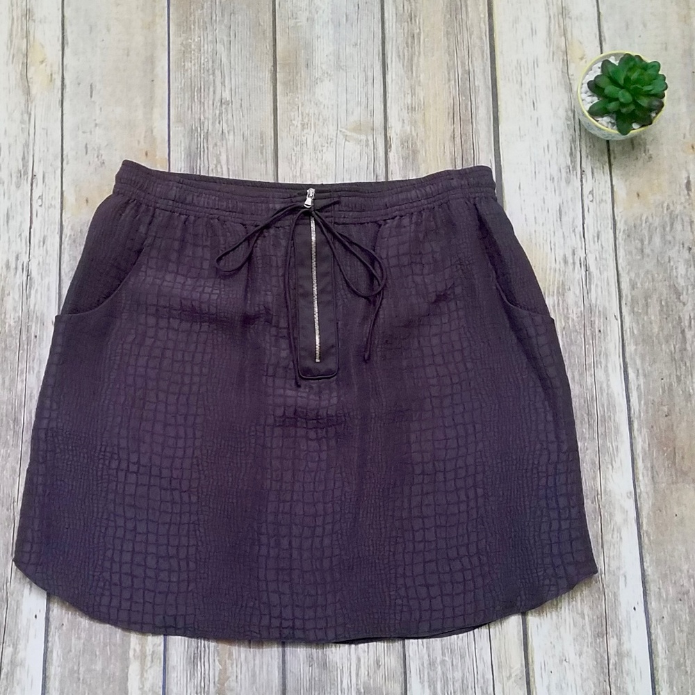 Rebecca Taylor Silk Mini Skirt
